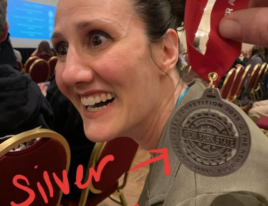 Jessica’s Red Ale wins the Silver Medal in 2019 Blog