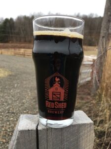 Bent Nail Black Lager, Red Shed Brewing