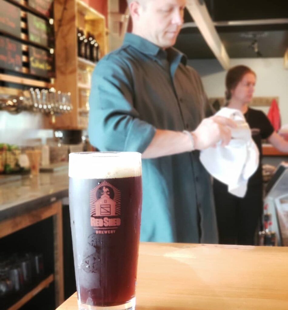 Geordie Boy Brown Ale Red Shed Brewing