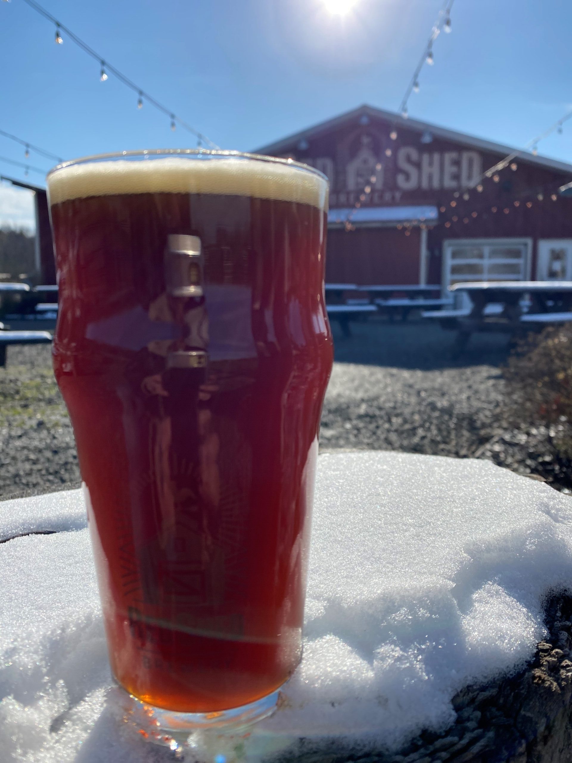 Old Codger Imperial Brown Ale, Red Shed Brewing