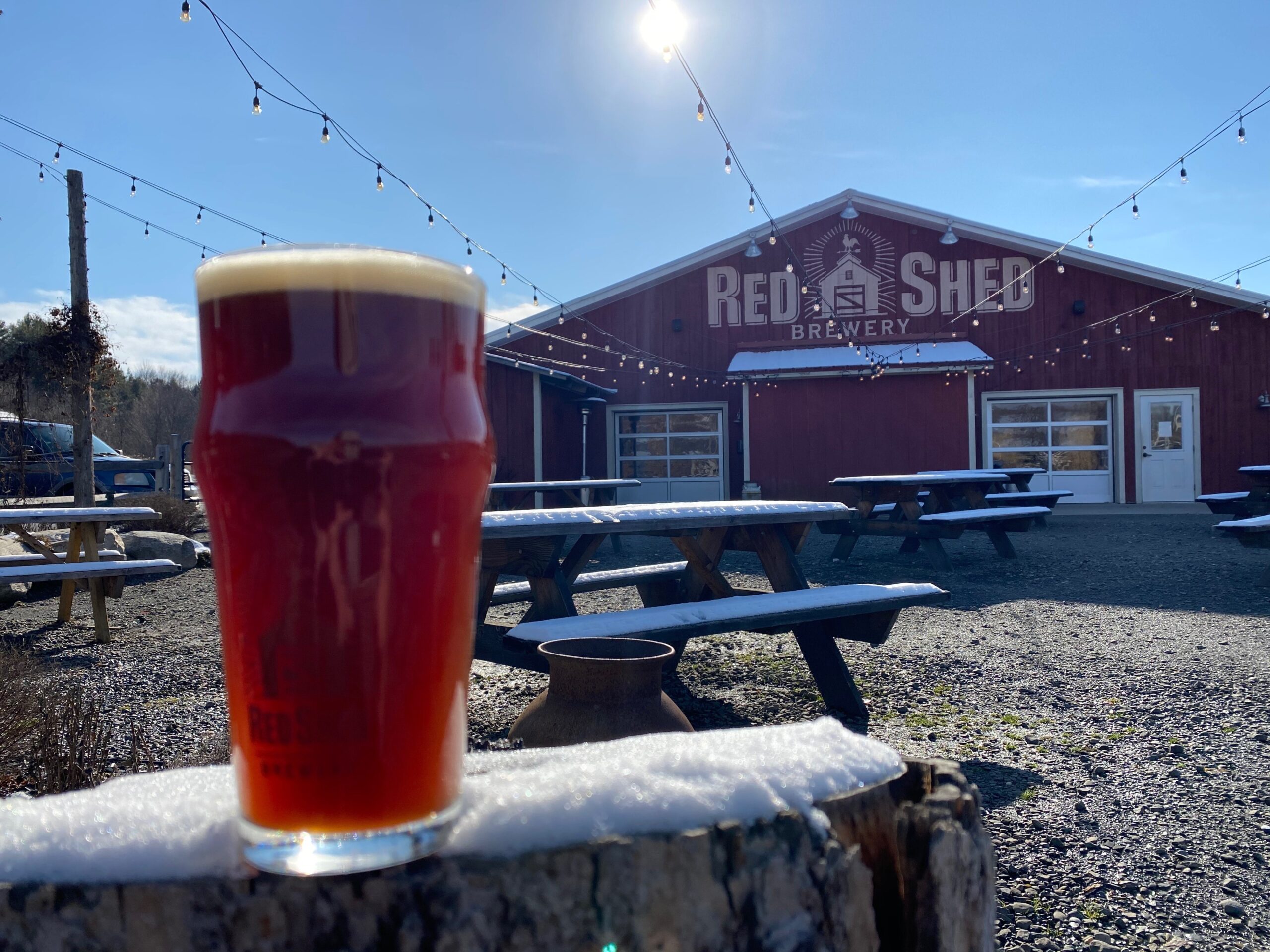 Old Codger Imperial Brown Ale, Red Shed Brewing