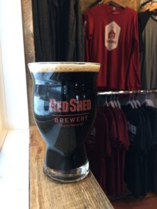 Bent Nail Black Lager, Red Shed Brewing