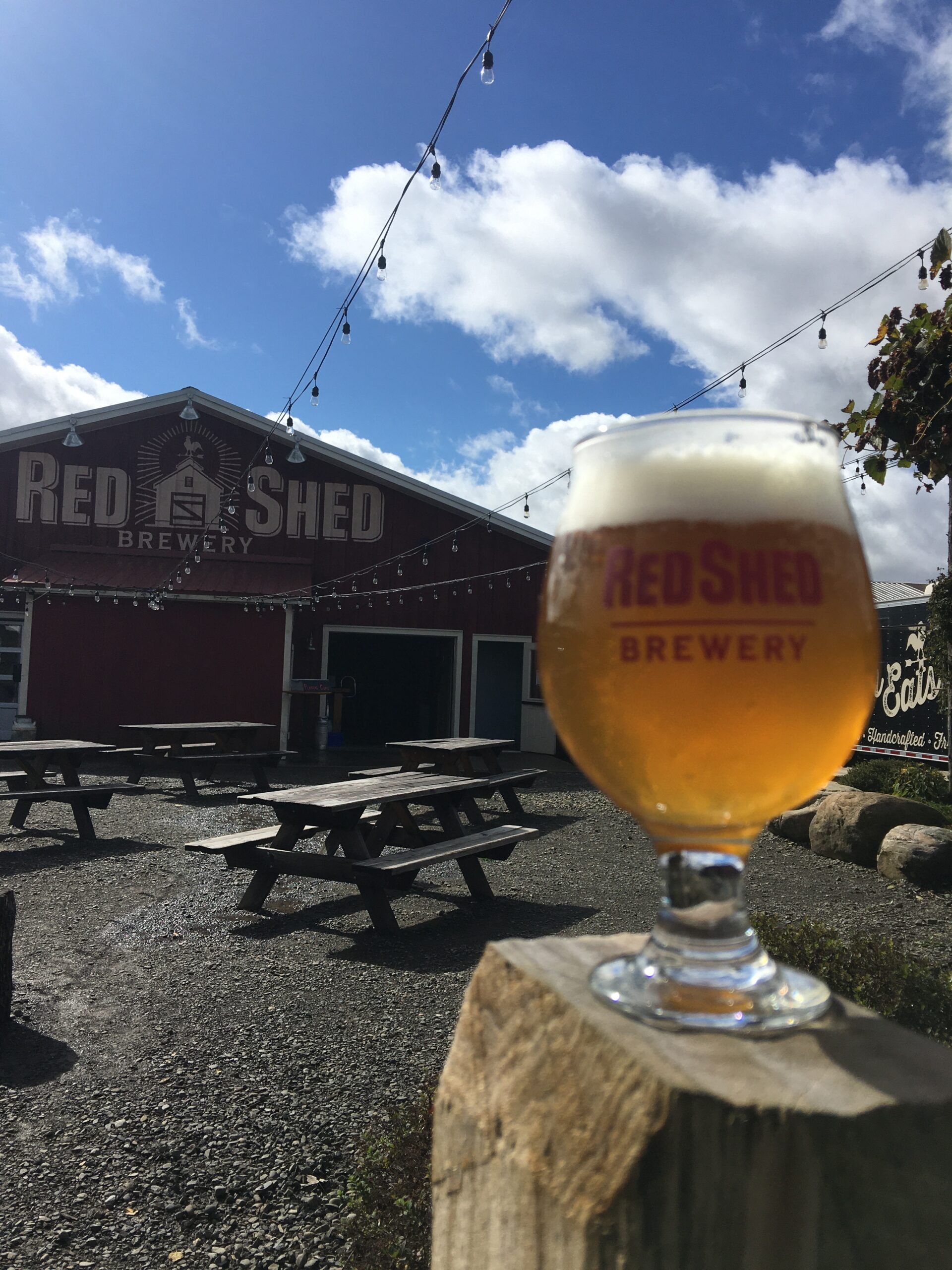 Loose Rooster Double IPA, Red Shed Brewing