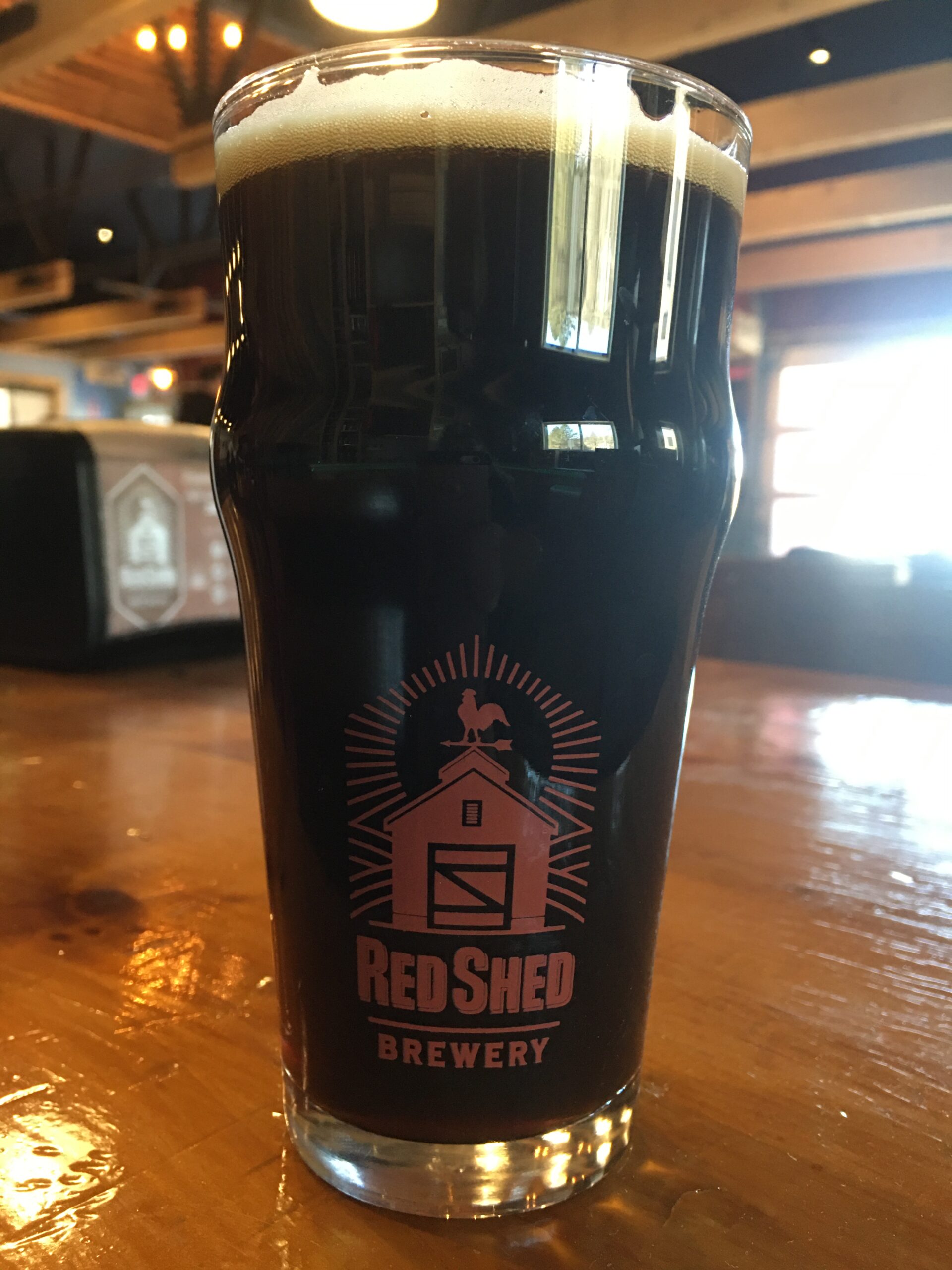 Bent Nail Black Lager, Red Shed Brewing